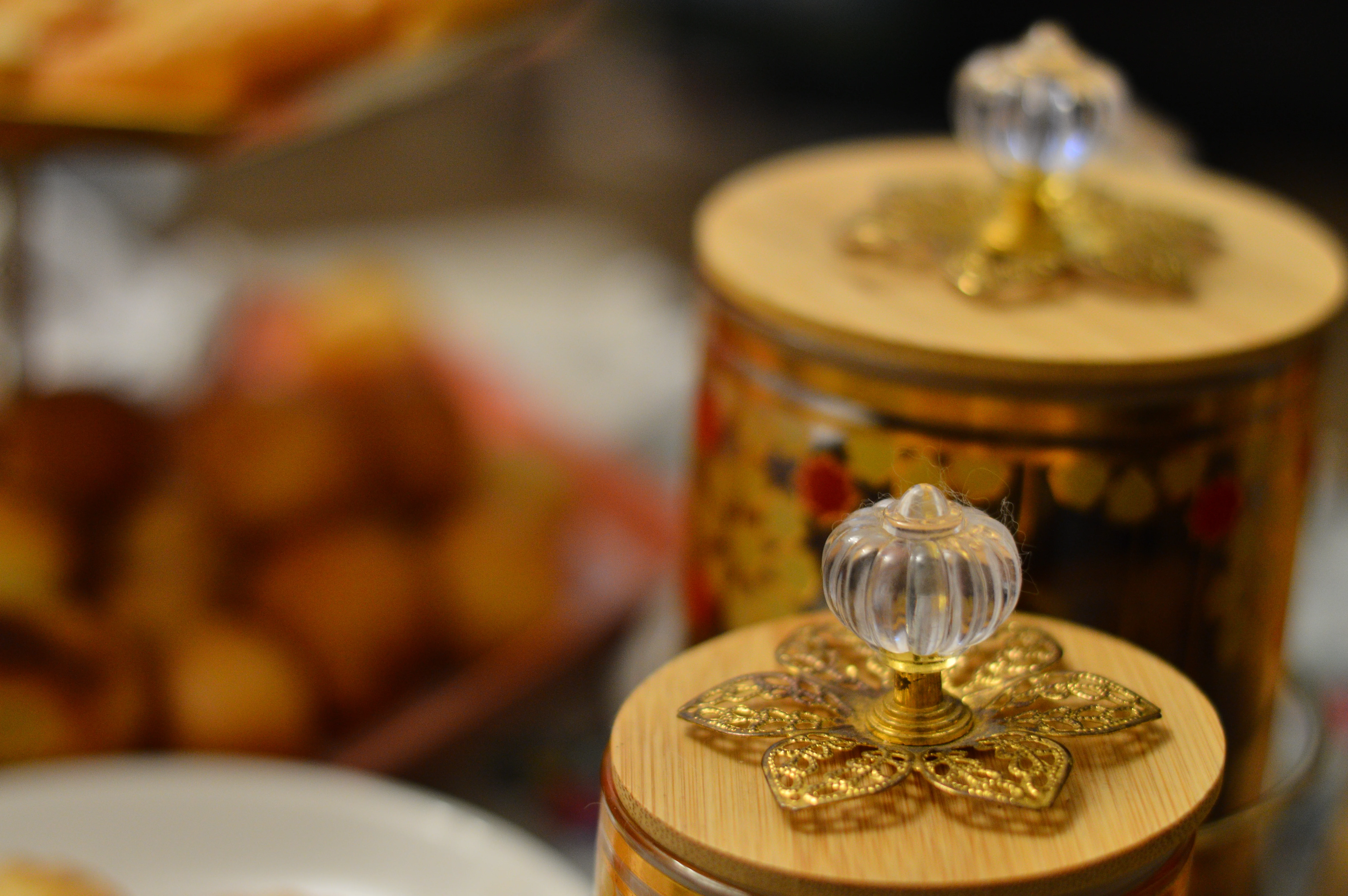 Close Up Food Table