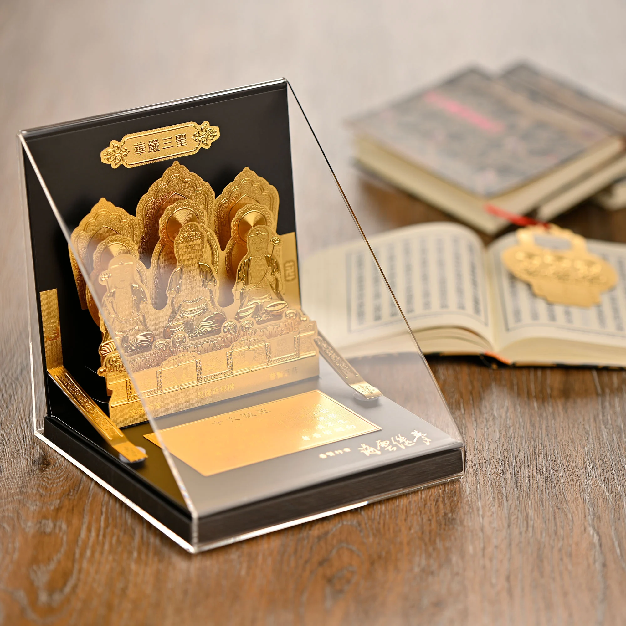 華嚴三聖行動壇城壓克力展示罩3