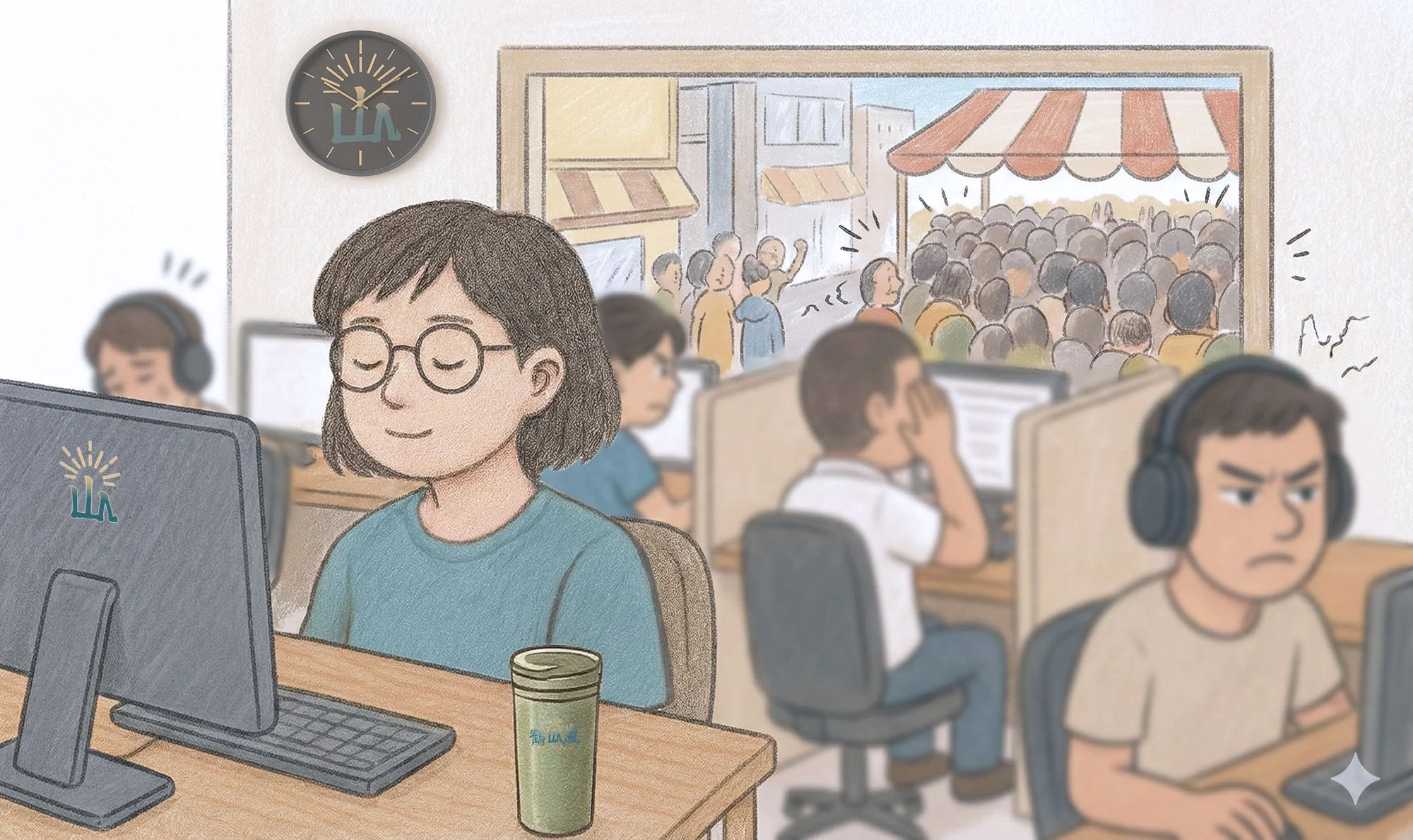 樓下的party Banner